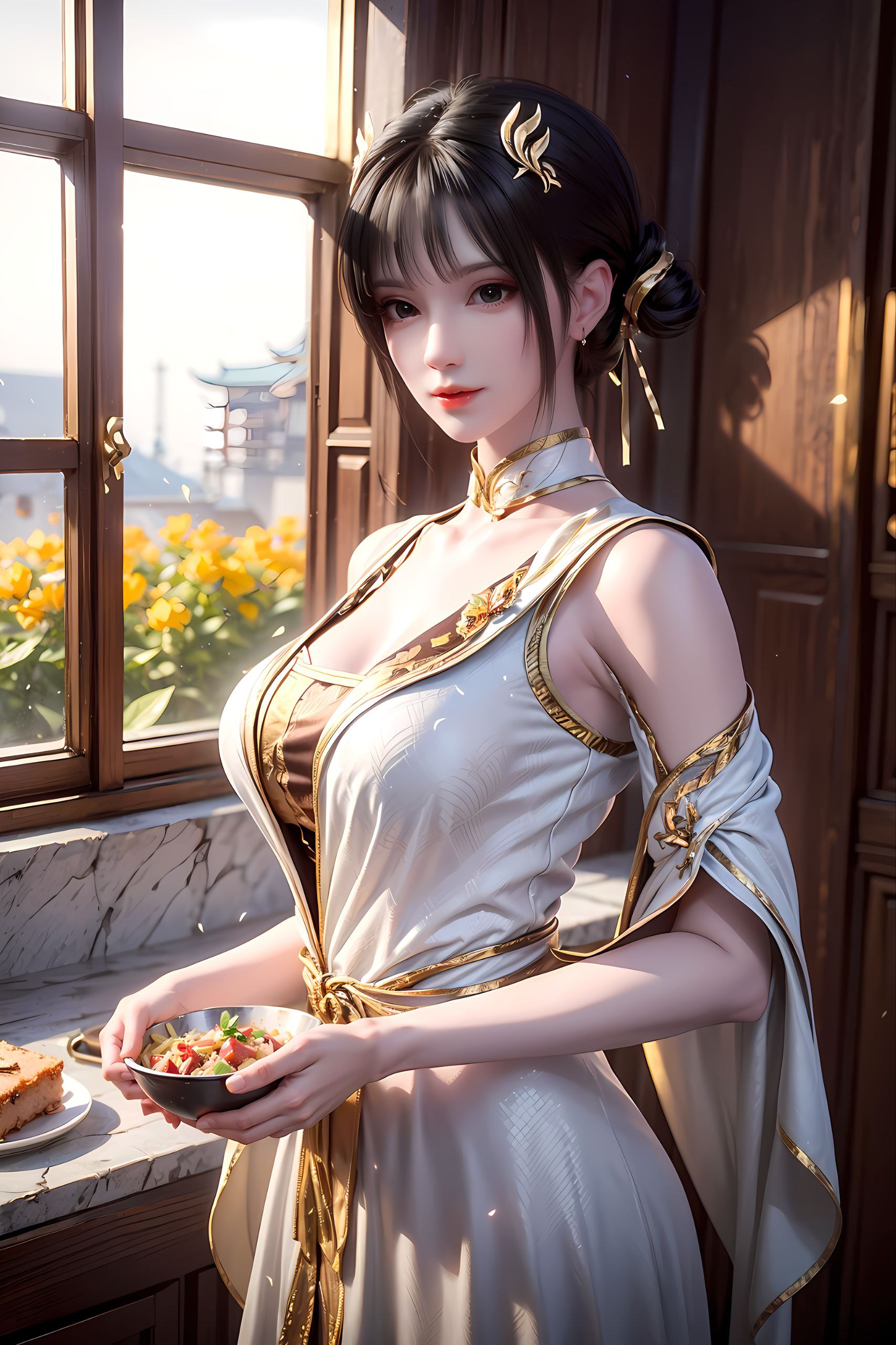 一步扩大
