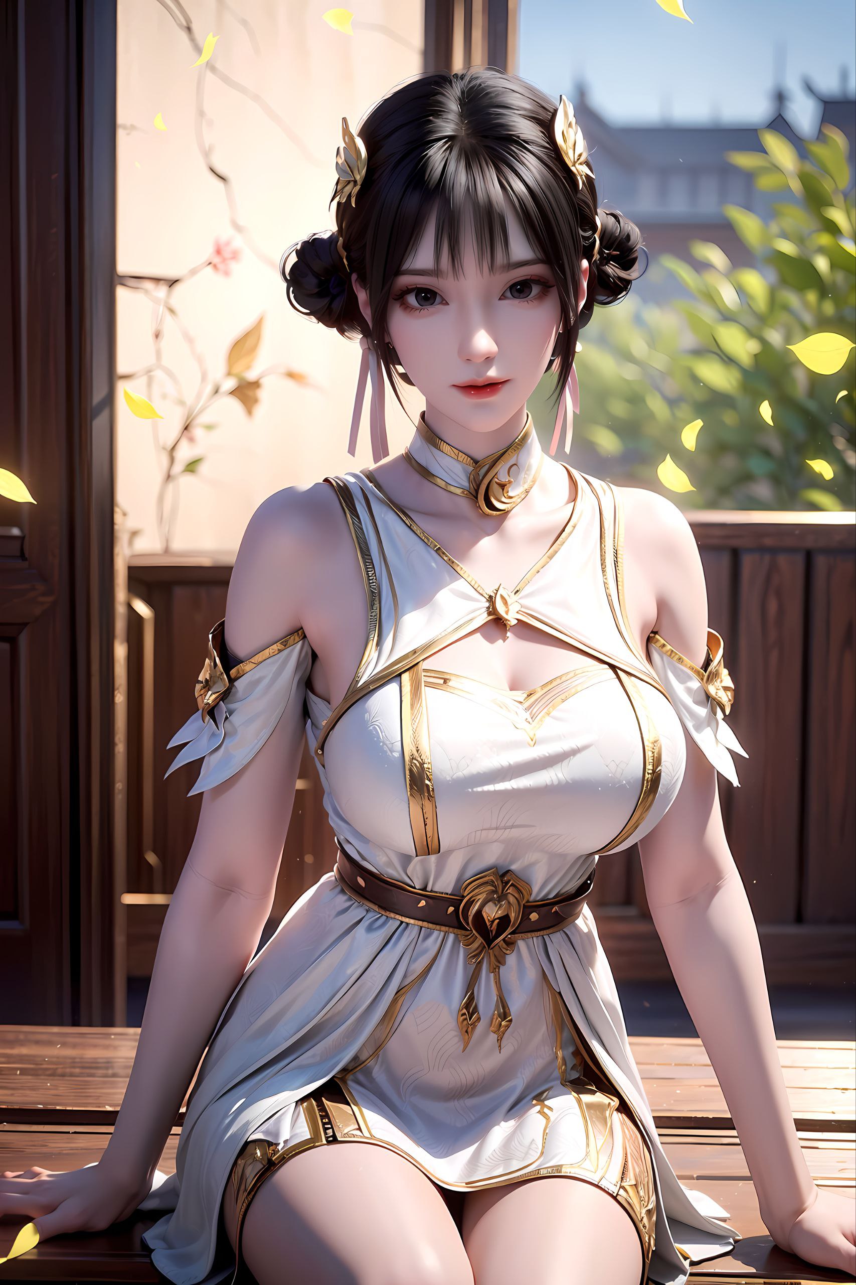 群充满爱心